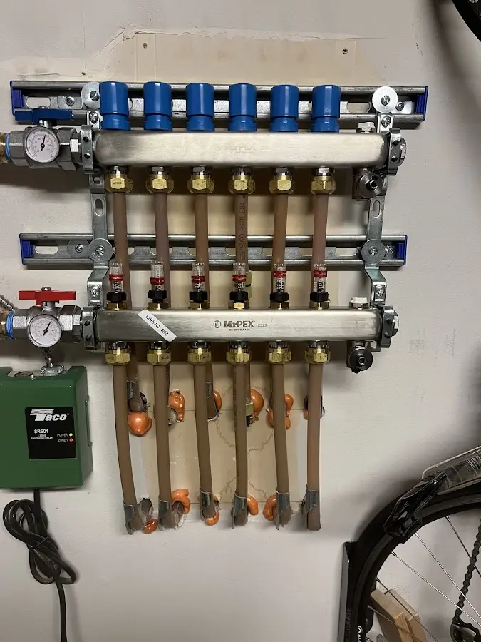 Plumber performing Leak Detection at a residential property in Homeland